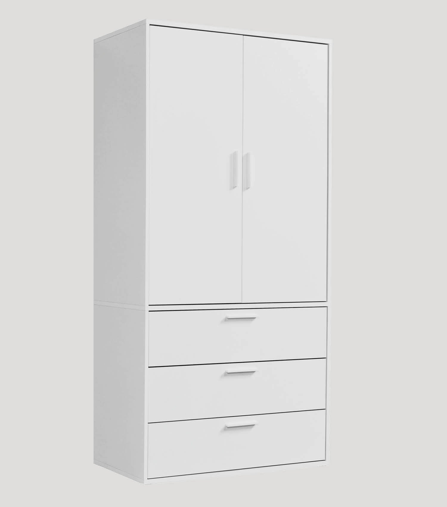 Kleiderschrank Garderobenschrank Schlafzimmerschrank Flurschrank#sku_KS1.90_3SK_2T-w