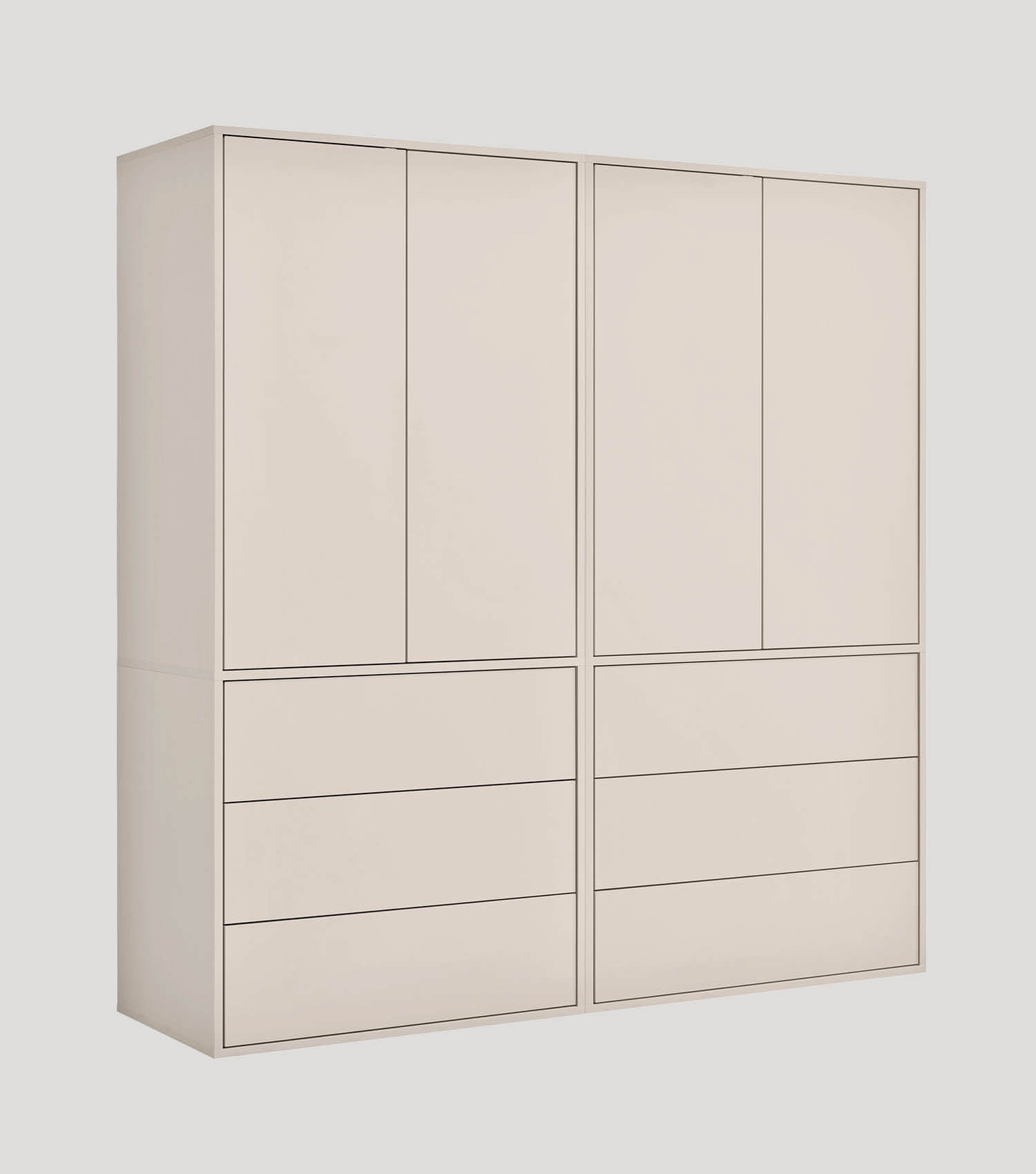 Kleiderschrank 'Robe' Schlafzimmerschrank Garderobe Flurschrank