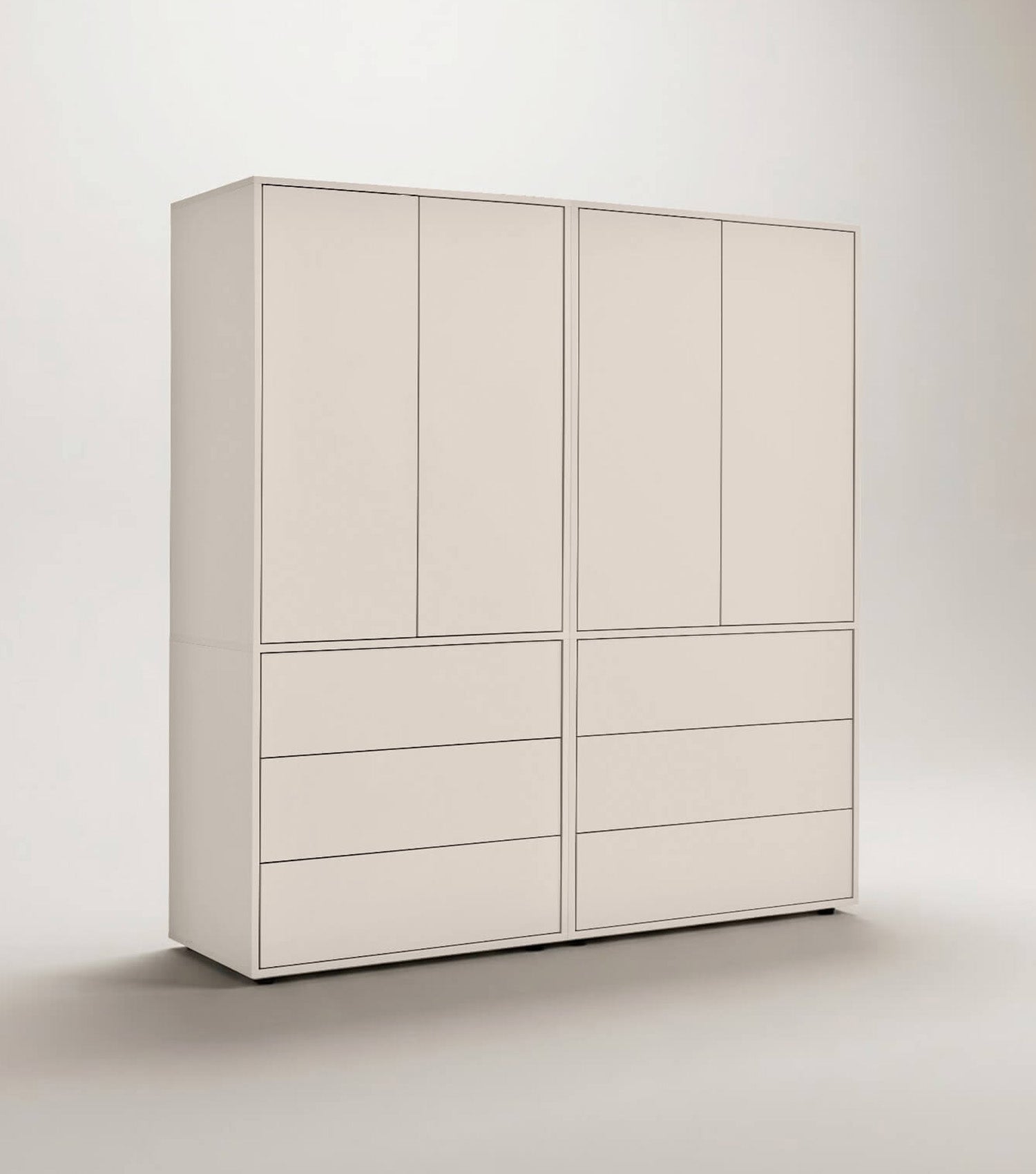 Kleiderschrank 'Robe' Schlafzimmerschrank Garderobe Flurschrank#sku_KS3.180-ksg