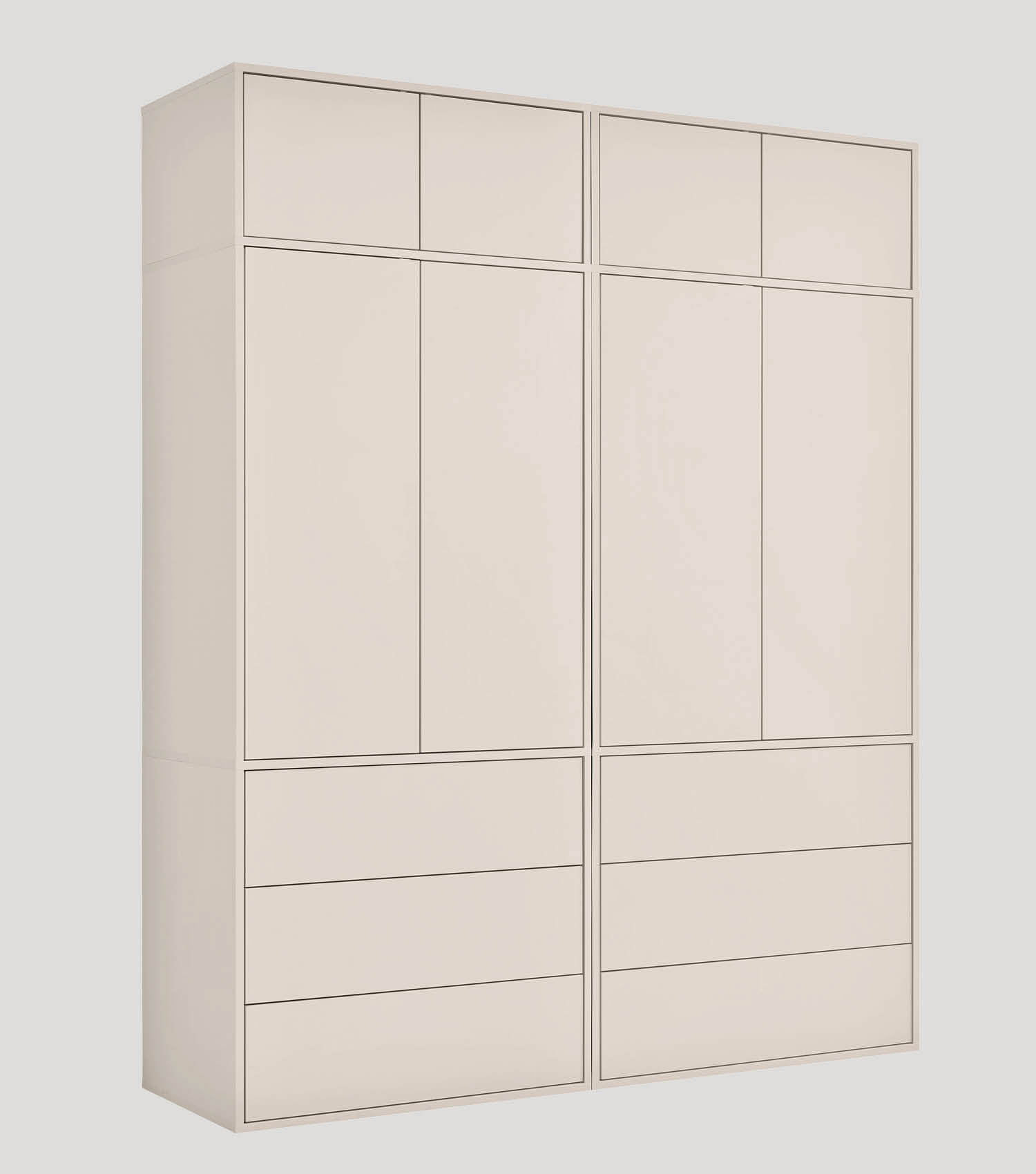 Kleiderschrank 'Robe' Schlafzimmerschrank Garderobe Flurschrank