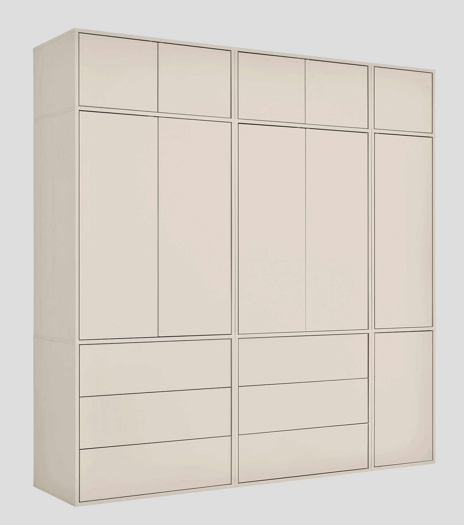 Kleiderschrank 'Robe' Schlafzimmerschrank Garderobe Flurschrank