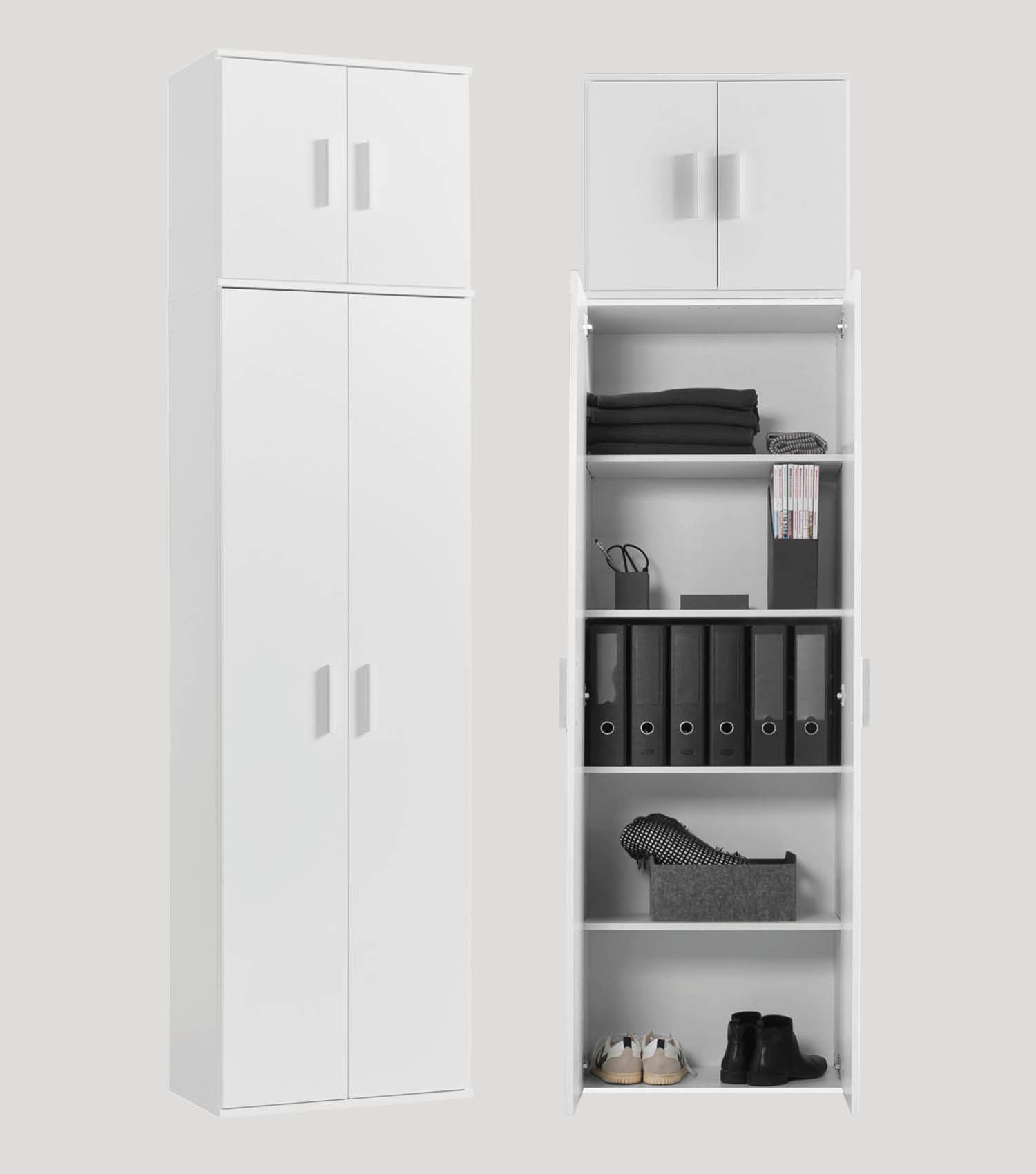 Mehrzweckschrank Hochschrank Schuhschrank Allzweckschrank Flurschrank