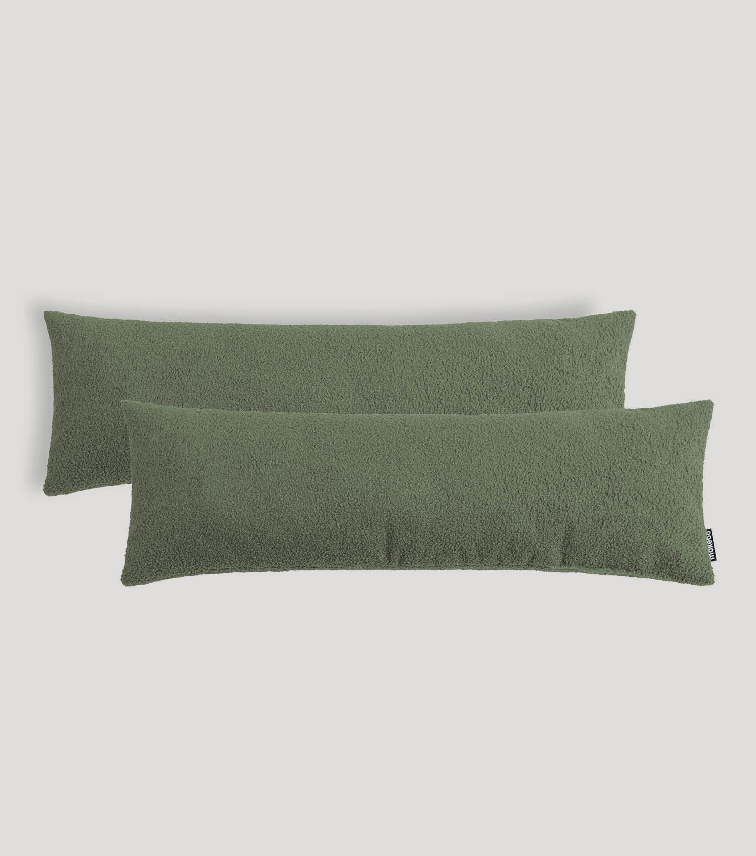 Lendenkissen Dekokissen Couchkissen Bouclé Kissen Rückenkissen Nackenrolle