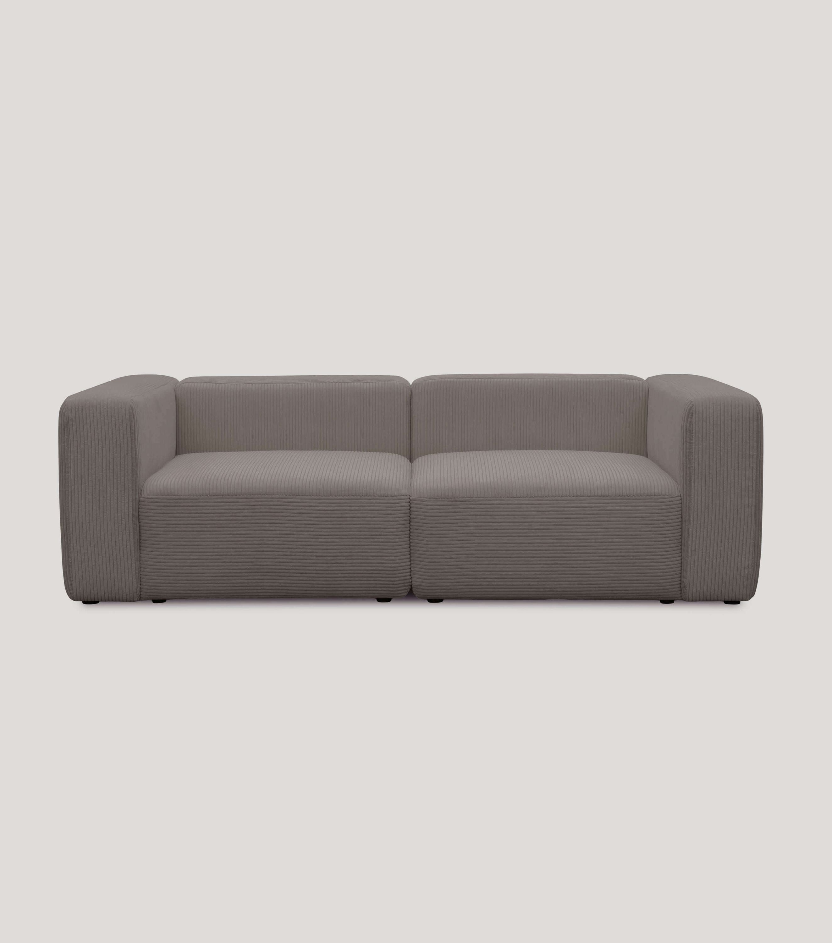 3-Sitzer Sofa 'Cubo' Sofa Cord Sofa Modulsofa Couch 3-Sitzer 'Cubo'