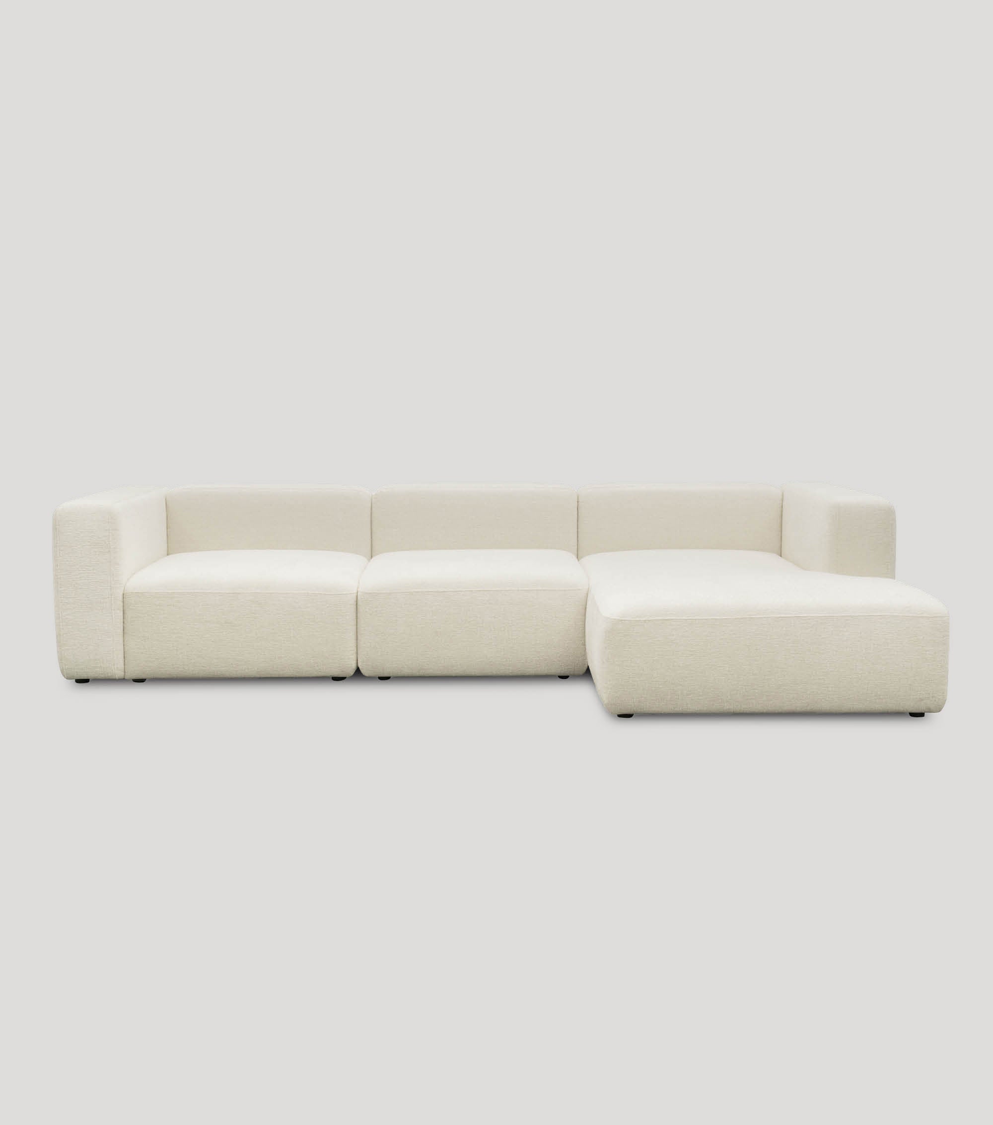 Ecksofa 4-Sitzer 'Cubo' (großes L) Ecksofa Cord Eckcouch Bigsofa 4-Sitzer Sofa 'Cubo'