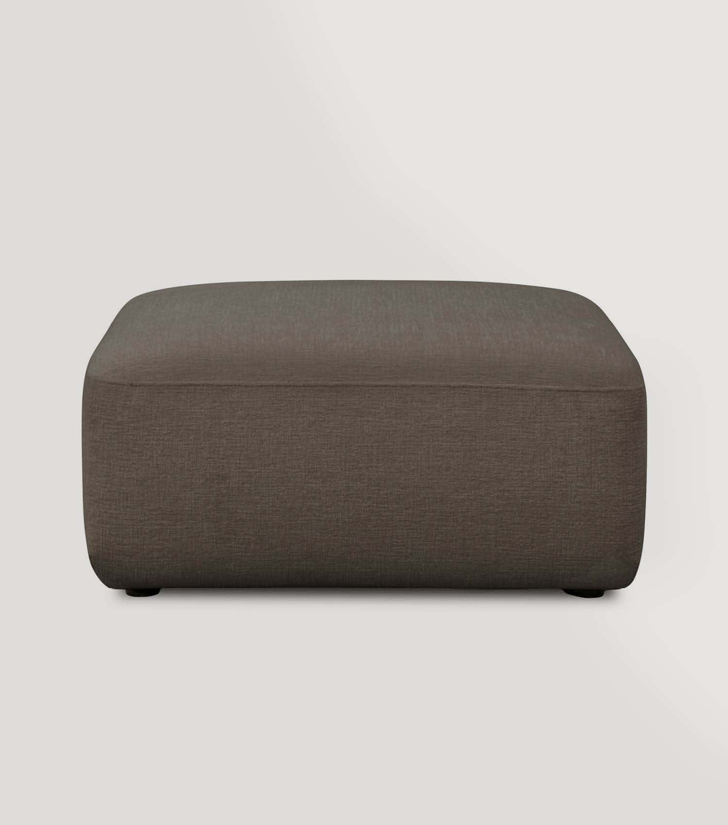 Hocker 'Cubo' Hocker Pouf Polsterhocker Sitzhocker Cord 'Cubo' #sku_SC1-HO-Remo-choc