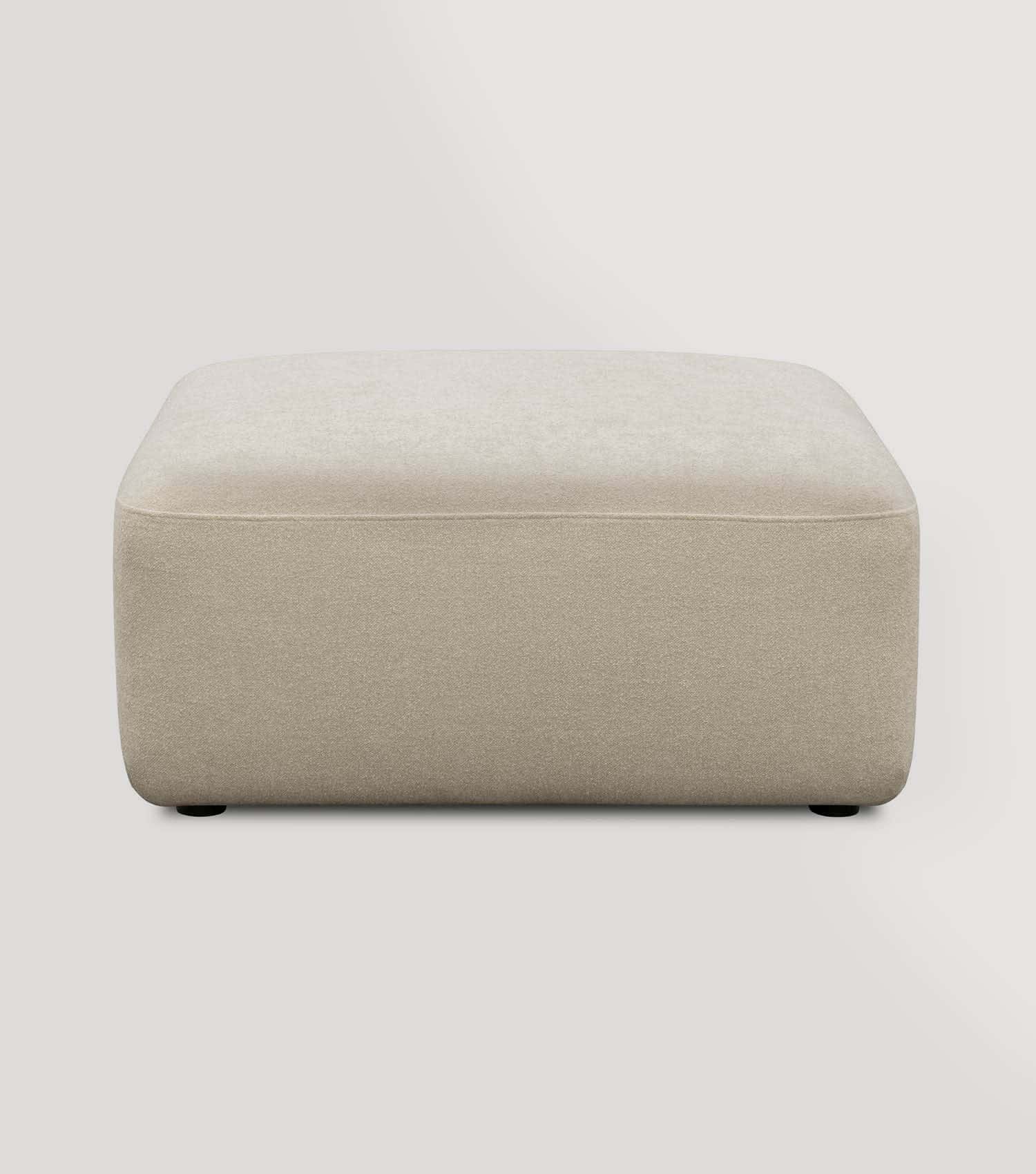 Hocker 'Cubo' Hocker Pouf Polsterhocker Sitzhocker Cord 'Cubo' #sku_SC1-HO-Vero-ssand