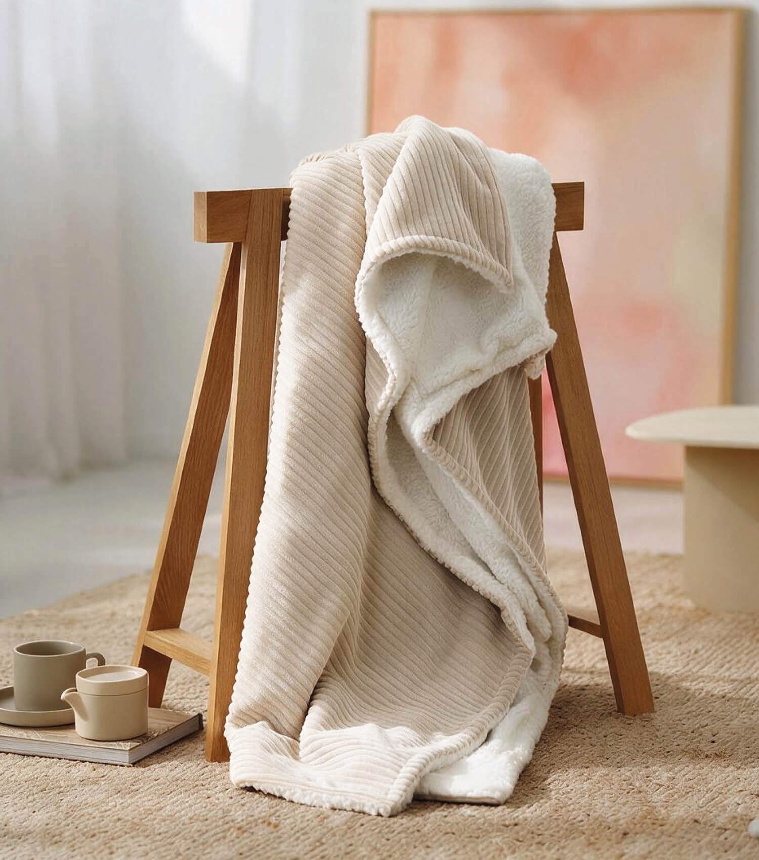 Corddecke Sofadecke Fleecedecke Kuscheldecke Tagesdecke
