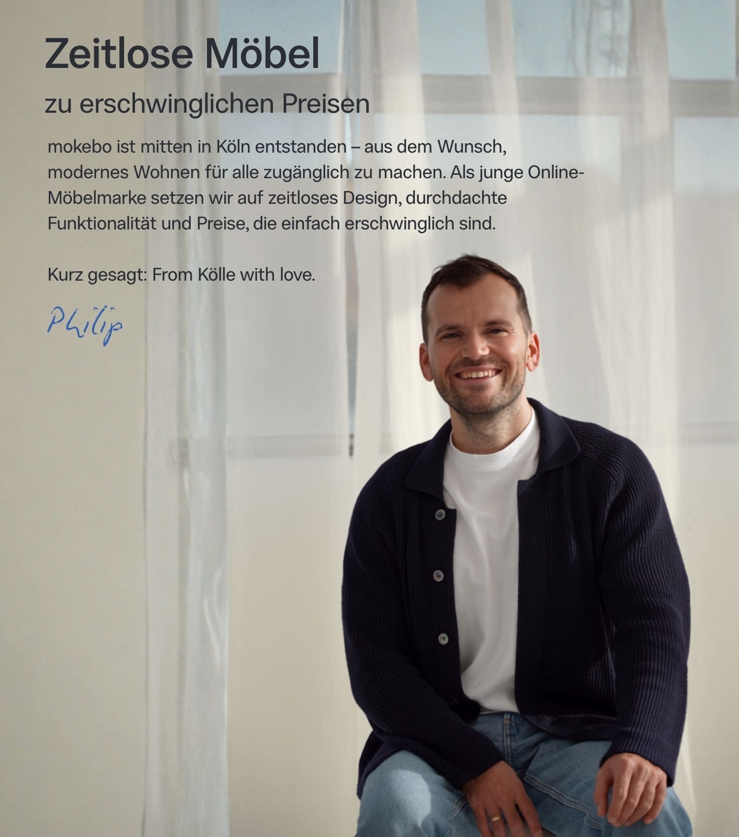 Armoire polyvalente étroite 'Der Kompakte'