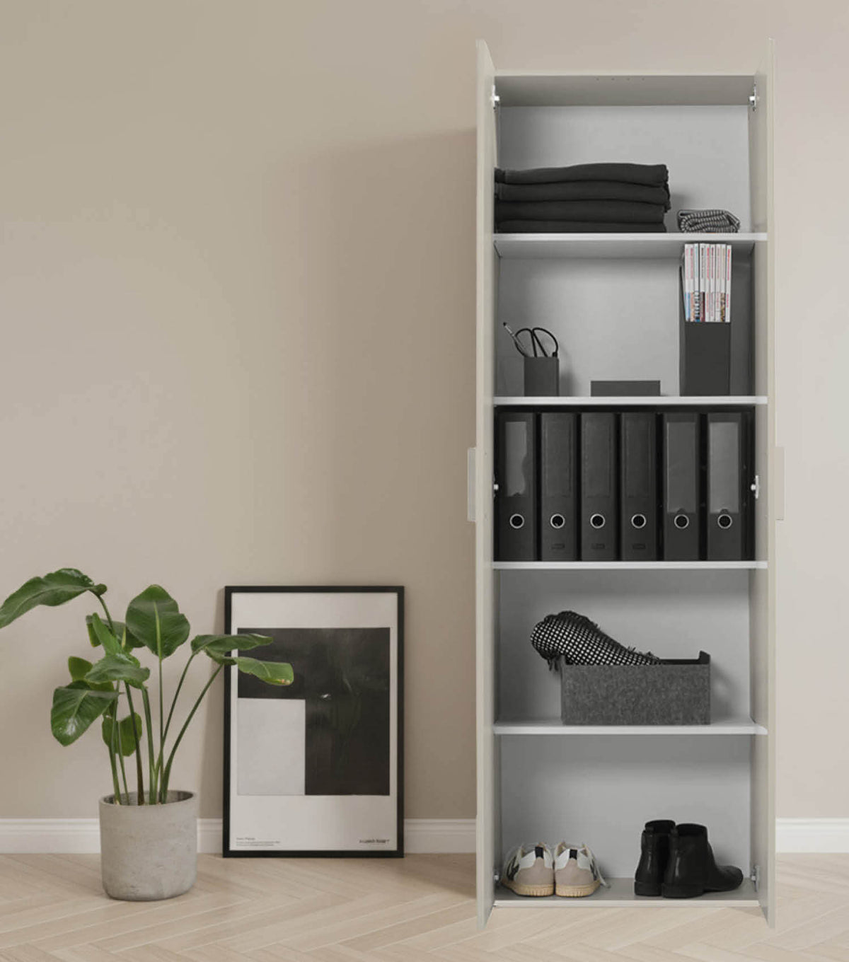 Mehrzweckschrank Set Schrankwand Büroschränke Mehrzweckschränke