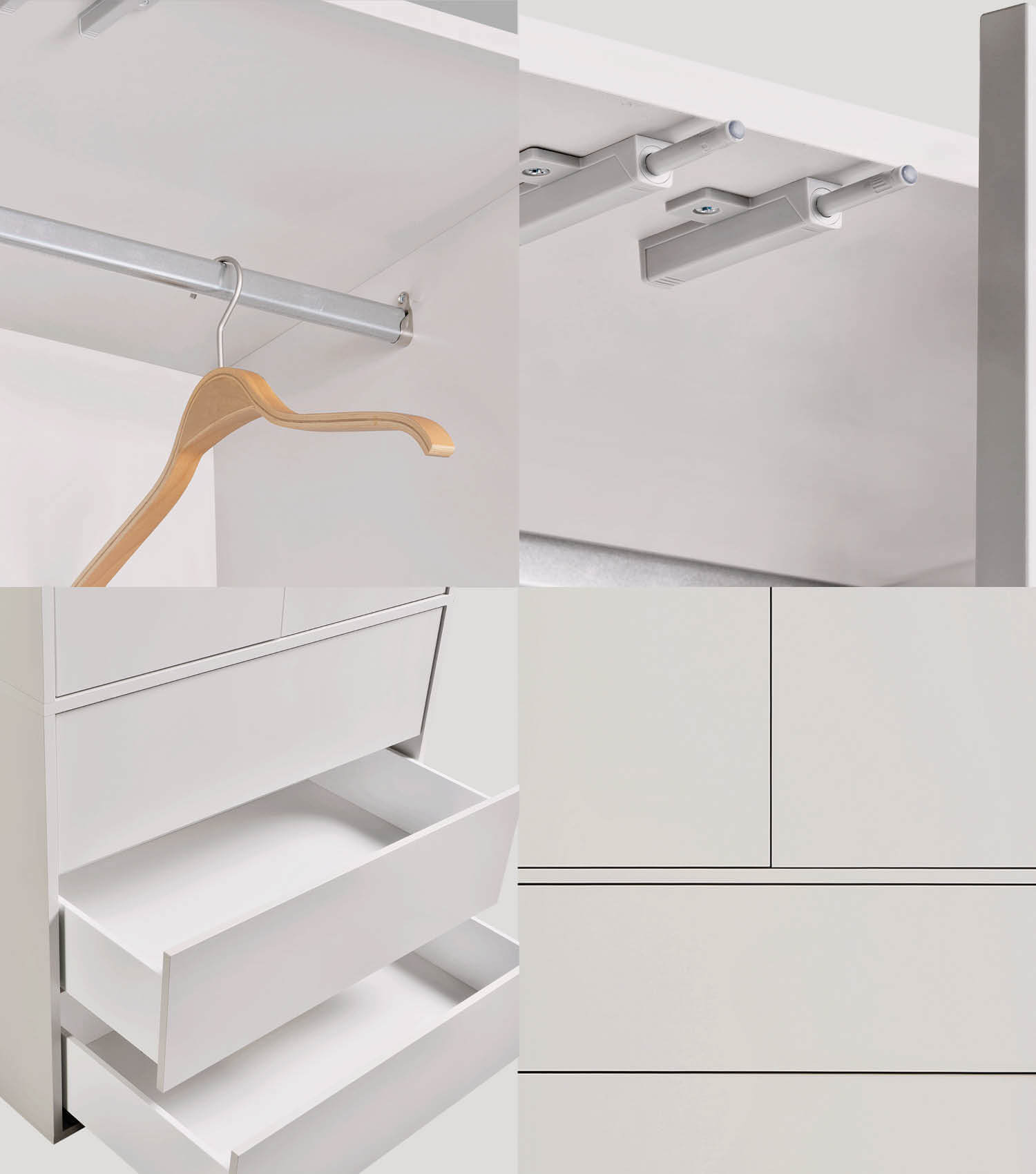Kleiderschrank 'Robe' Schlafzimmerschrank Garderobe Flurschrank