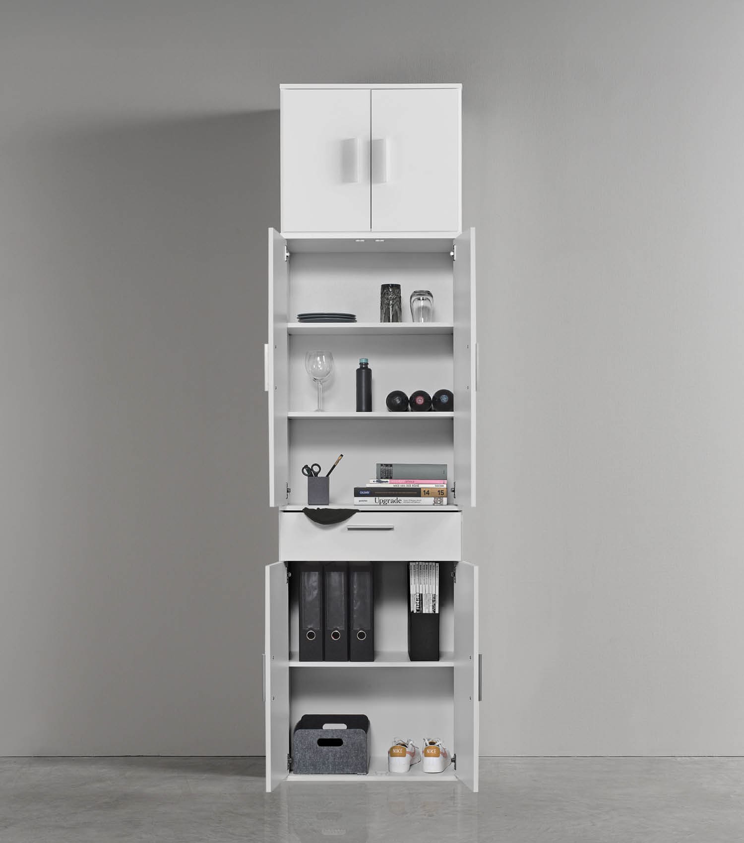 Mehrzweckschrank Hochschrank Schuhschrank Allzweckschrank Flurschrank