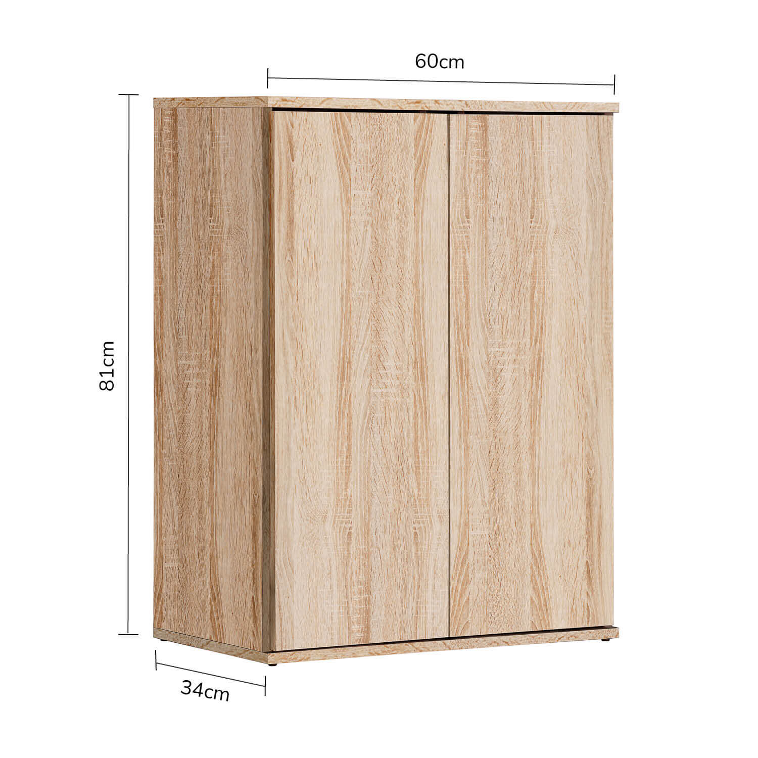 mokebo® 'Der Kurze' Mehrzweckschrank Aktenschrank Made in DE 