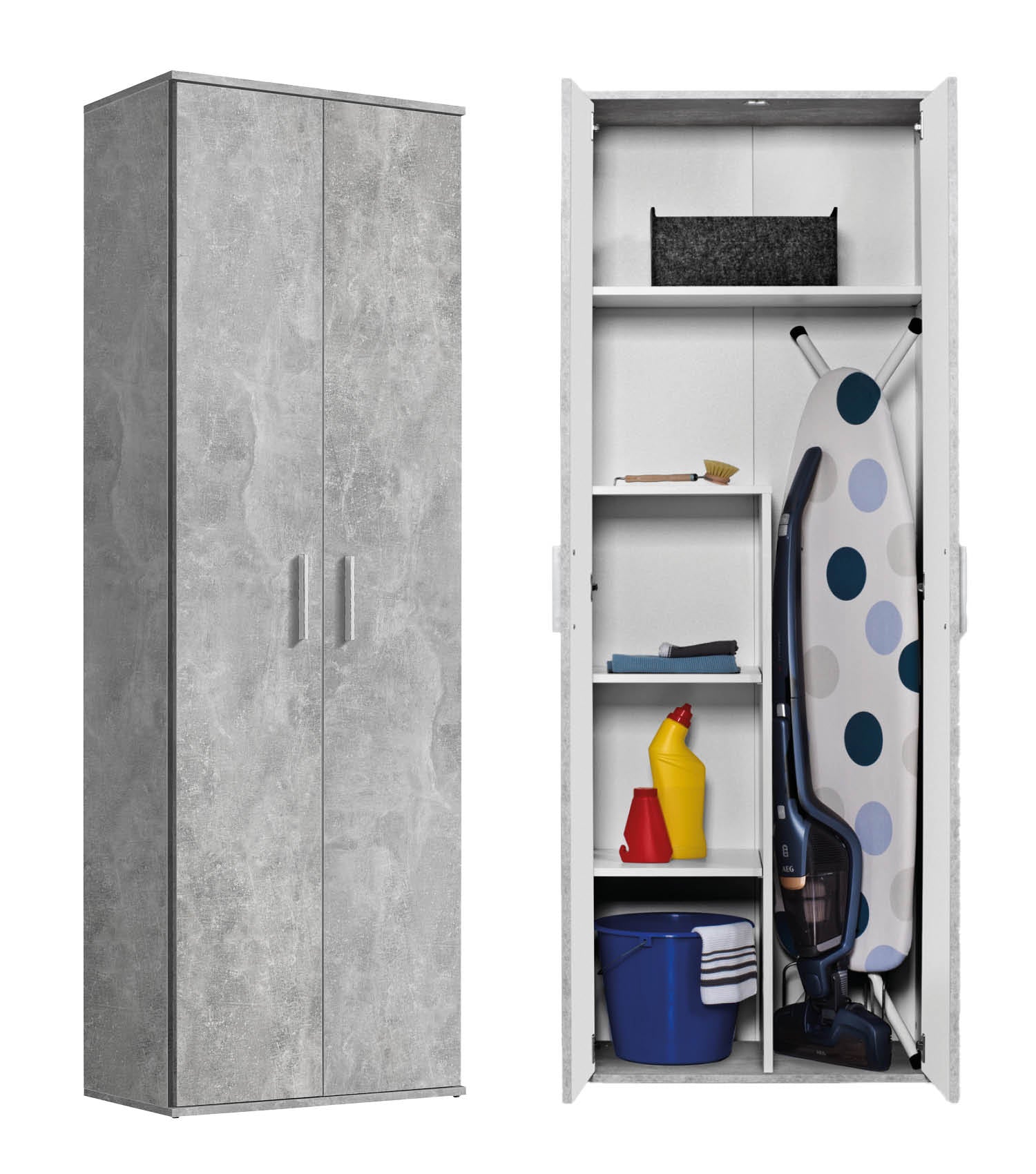 Mehrzweckschrank Besenschrank Schrank Allzweckschrank Flurschrank Küchenschrank