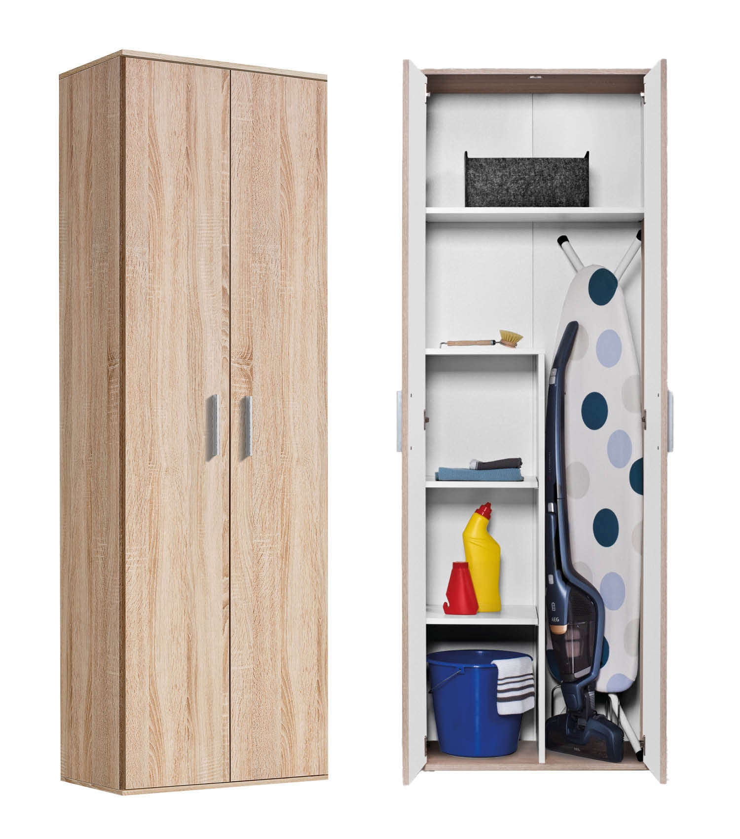 Mehrzweckschrank Besenschrank Schrank Allzweckschrank Flurschrank Küchenschrank