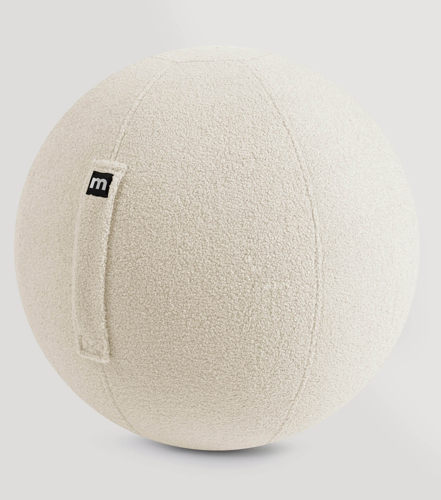 Stoff Sitzball Büro ergonomisch Gymnastikball Pezziball Bürostuhl#sku_SBL1Felis-080natur