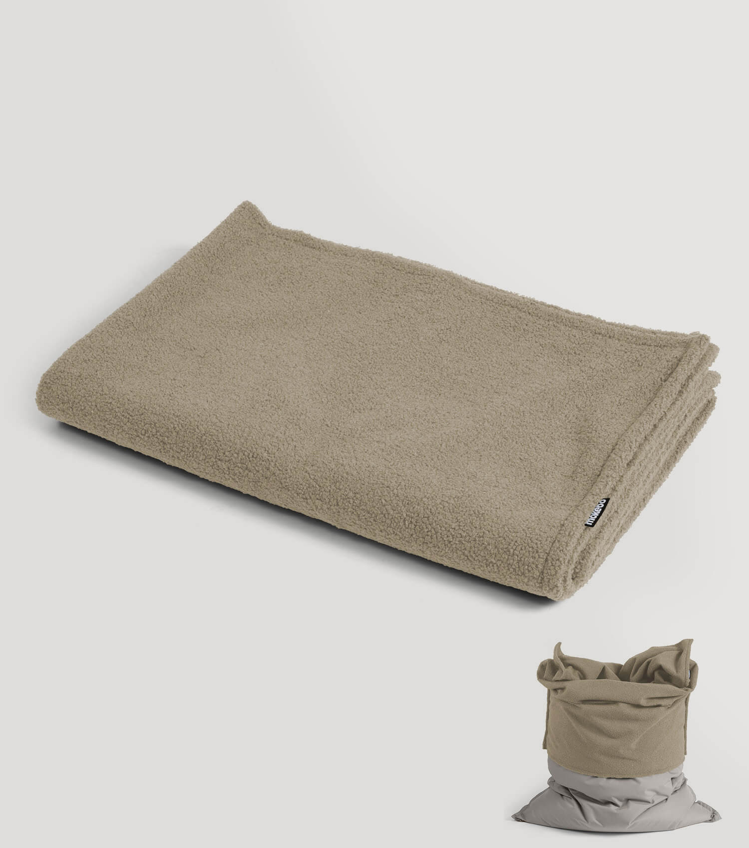 Cord Bezug Sitzsackcover Sitzsack Hülle Bean Bag Cover Sitzkissen#sku_CV1_BB5.2Felis-076sand