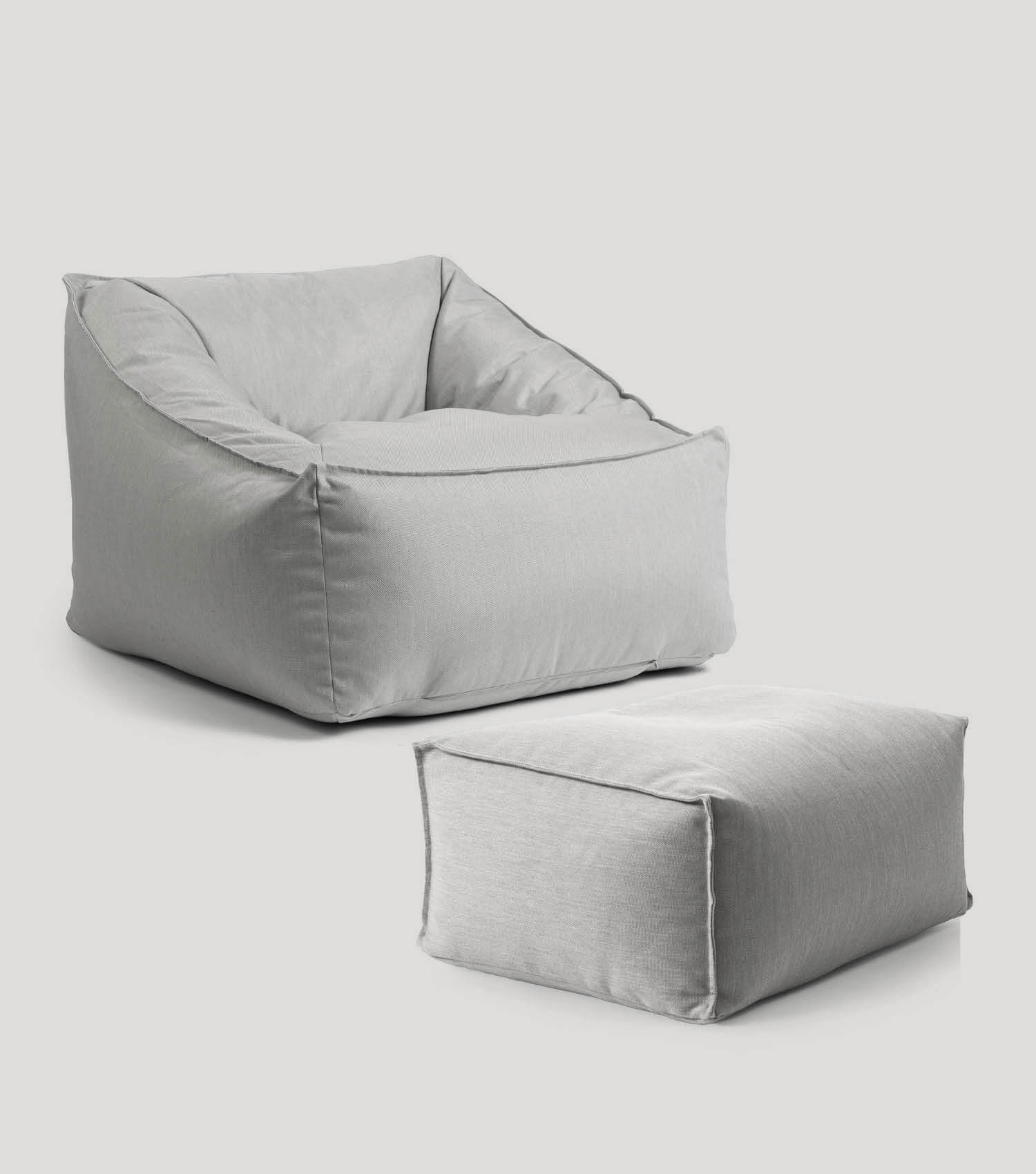Sitzsack Bodenkissen Relaxliege Bean Bag Liege Sitzbag Sitzkissen#sku_BB8.2Talea-003lgra