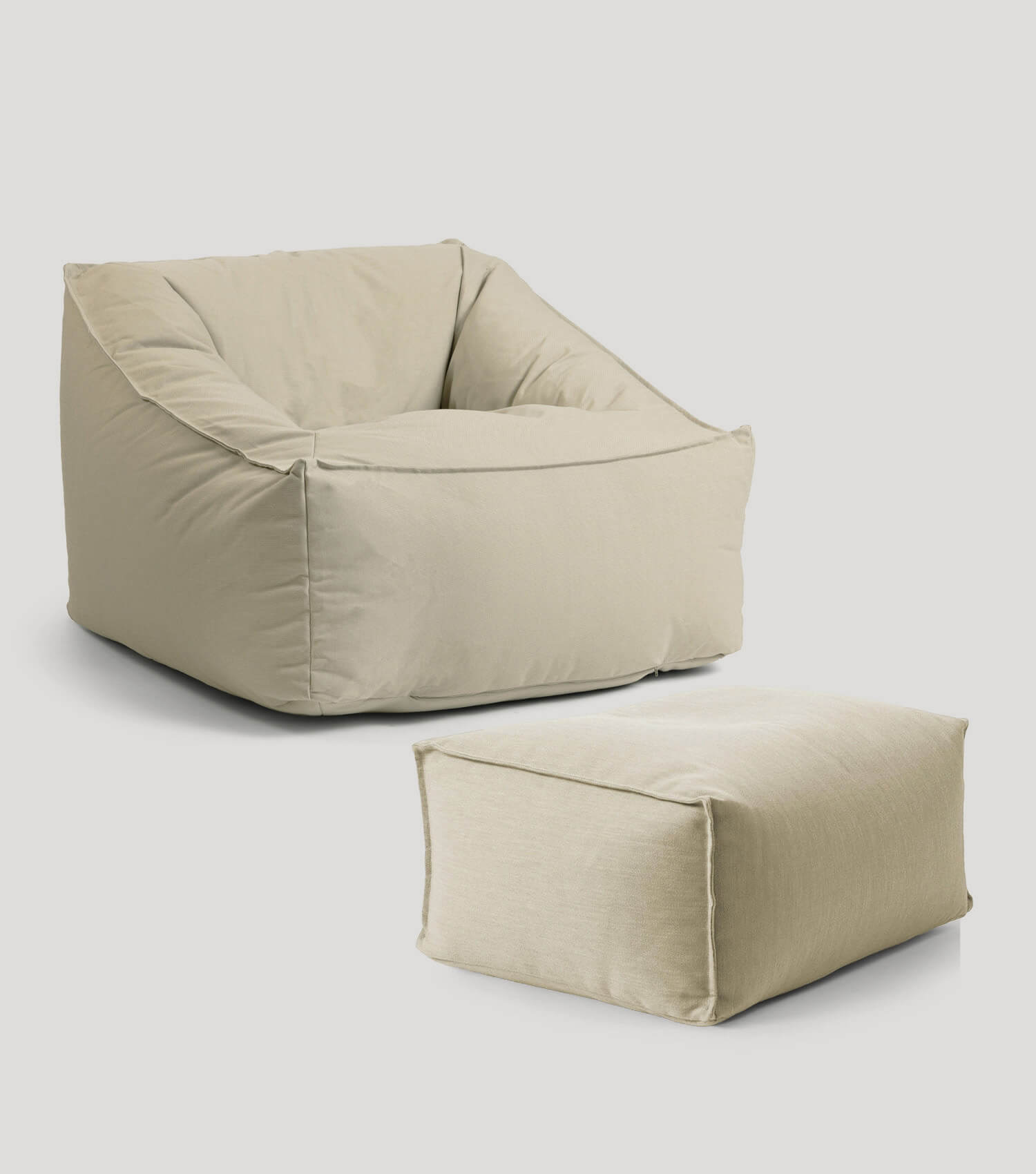 Sitzsack Bodenkissen Relaxliege Bean Bag Liege Sitzbag Sitzkissen#sku_BB8.2Talea-076sand