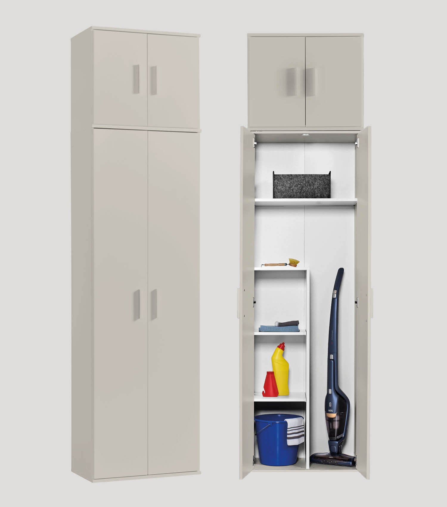 Mehrzweckschrank Hochschrank Schuhschrank Allzweckschrank Flurschrank#sku_MS+A1.3ksg-bs