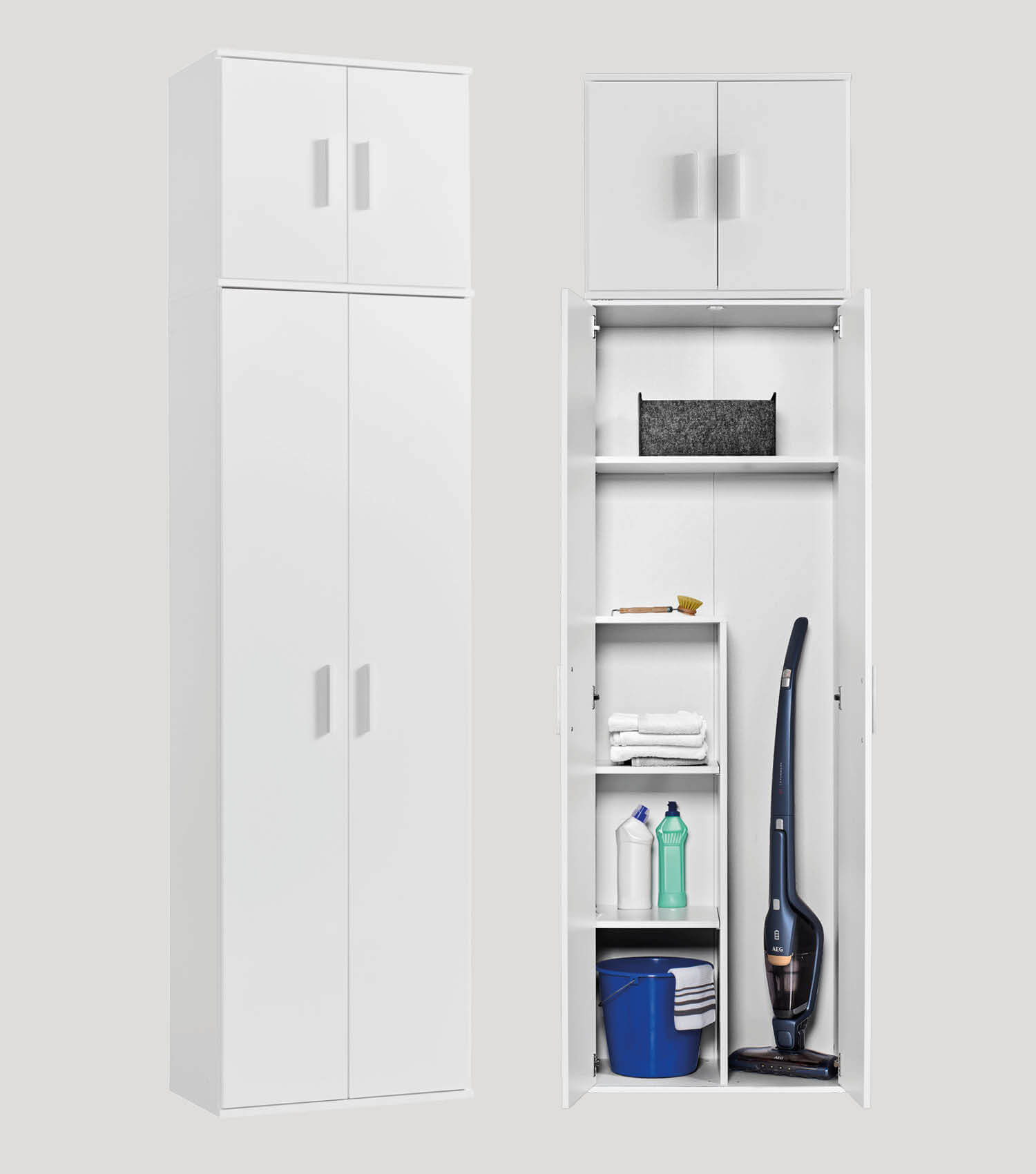 Mehrzweckschrank Hochschrank Schuhschrank Allzweckschrank Flurschrank#sku_MS+A1.3w-bs