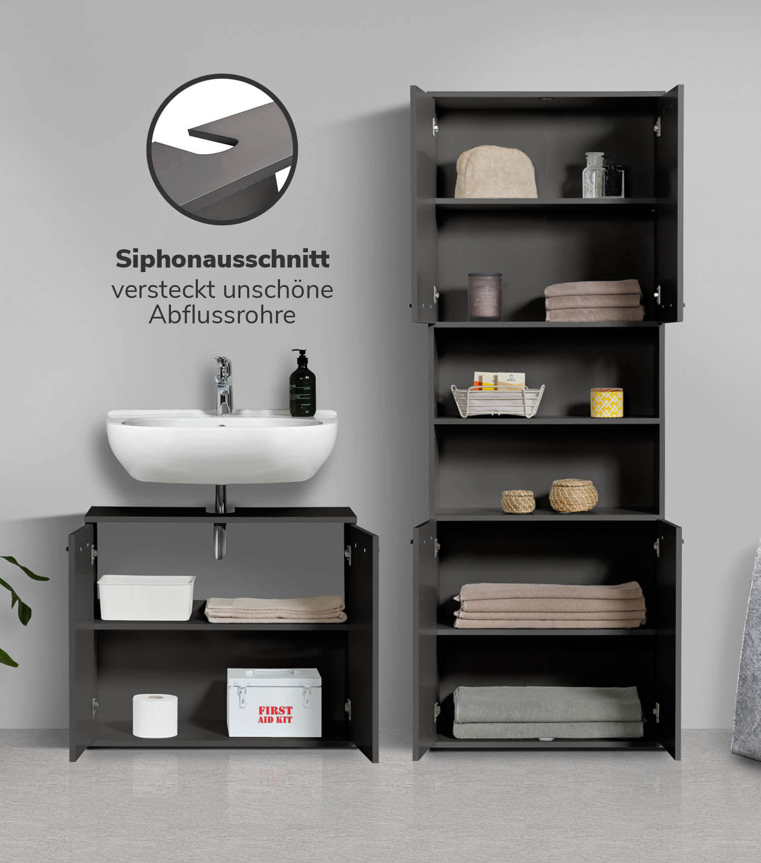 Badmöbel Set Badschrank Set Badschränke Badezimmerschränke Schrank Set