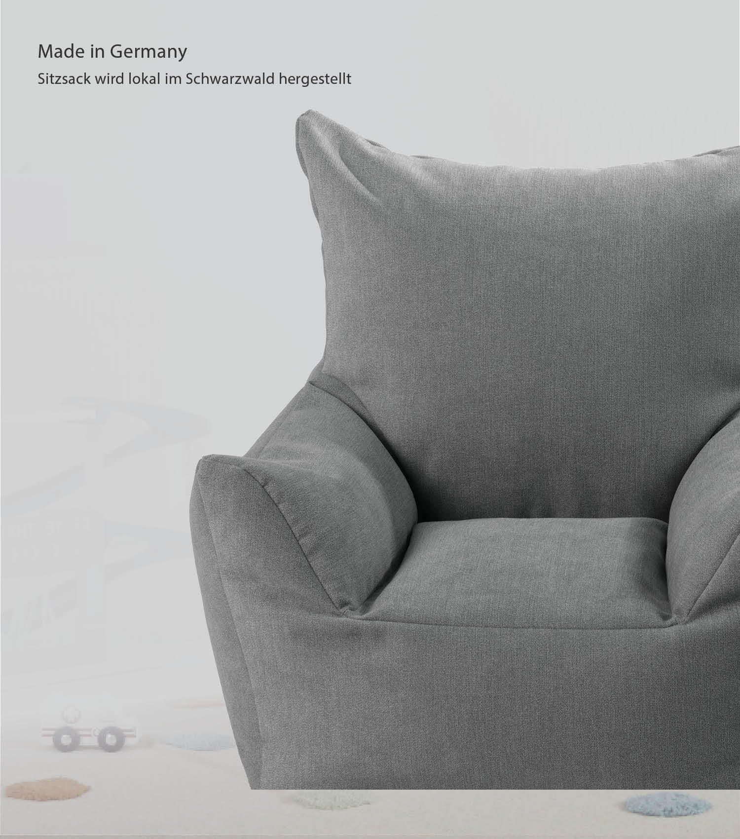 Kinder Sitzack Cord Kindersessel Lesesessel Bodenkissen Kindersitzsack