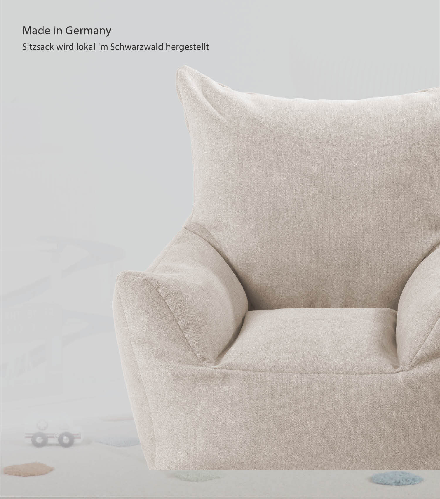 Kinder Sitzack Cord Kindersessel Lesesessel Bodenkissen Kindersitzsack