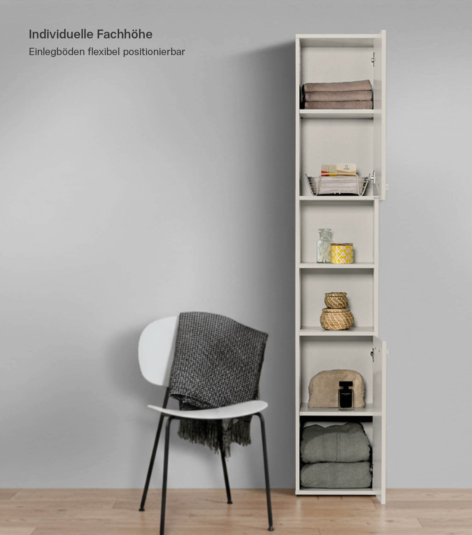 Bad-Hochschrank Badezimmerschrank Badschrank Badezimmerregal Schrank