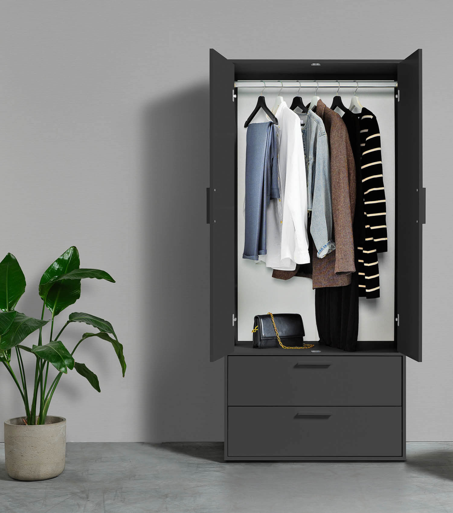 Kleiderschrank Kinderkleiderschrank Garderobenschrank Schlafzimmerschrank