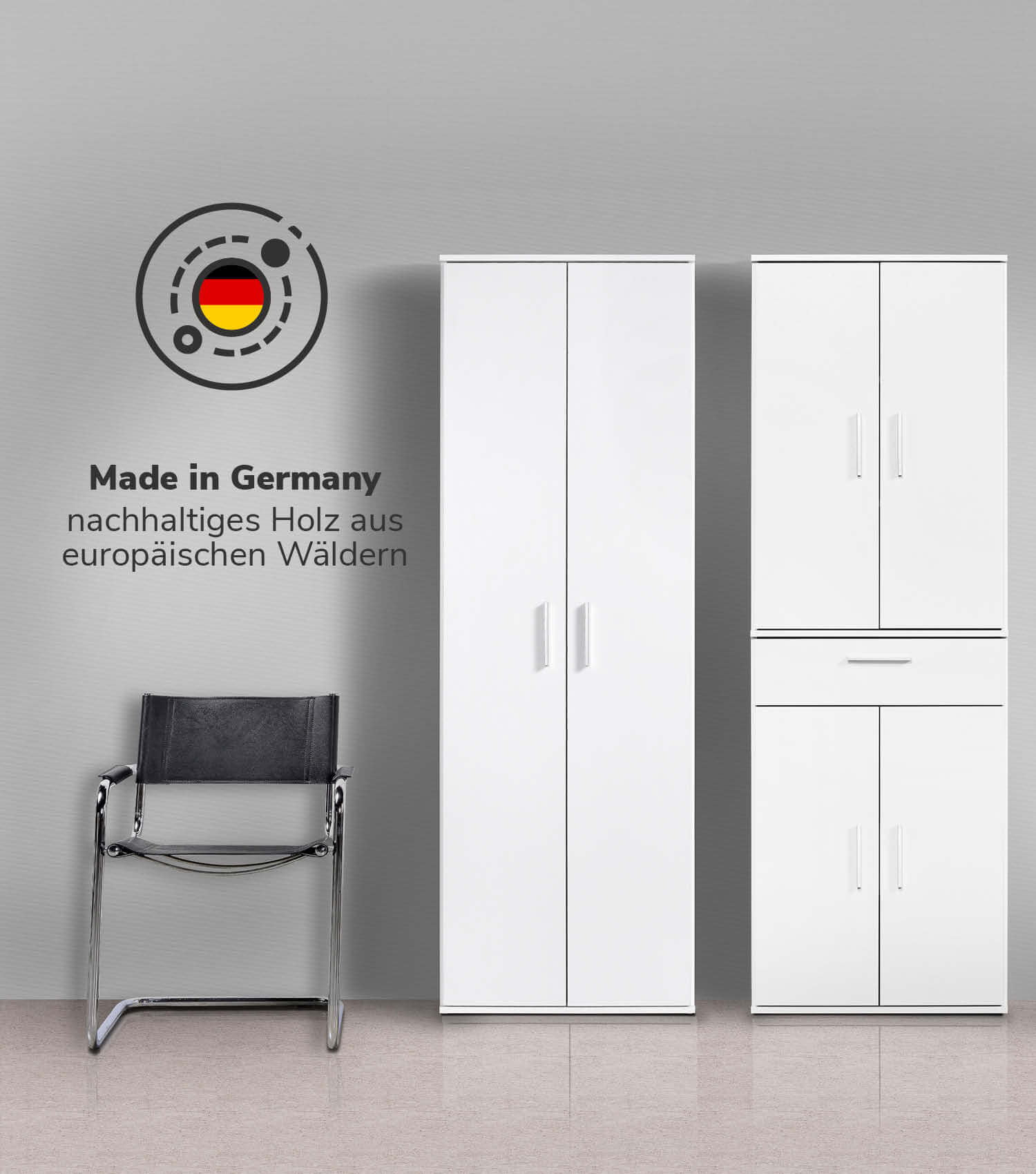 Mehrzweckschrank Set Schrankwand Büroschränke Mehrzweckschränke Kommode