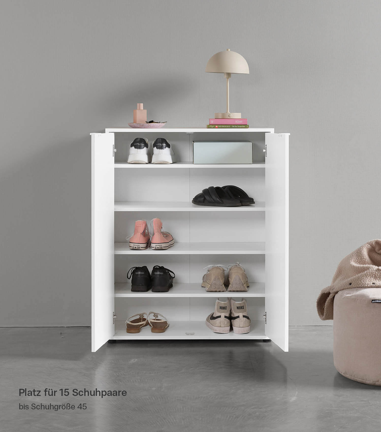 Schuhschrank Schuhregal Schuhschrank schmal Schuhregal platzsparend#sku_SS1.1-alpw