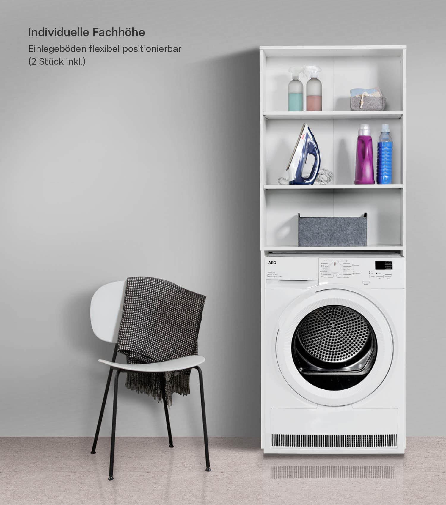 Waschmaschinenschrank Überbauschrank Toilettenregal Badregal Überbau