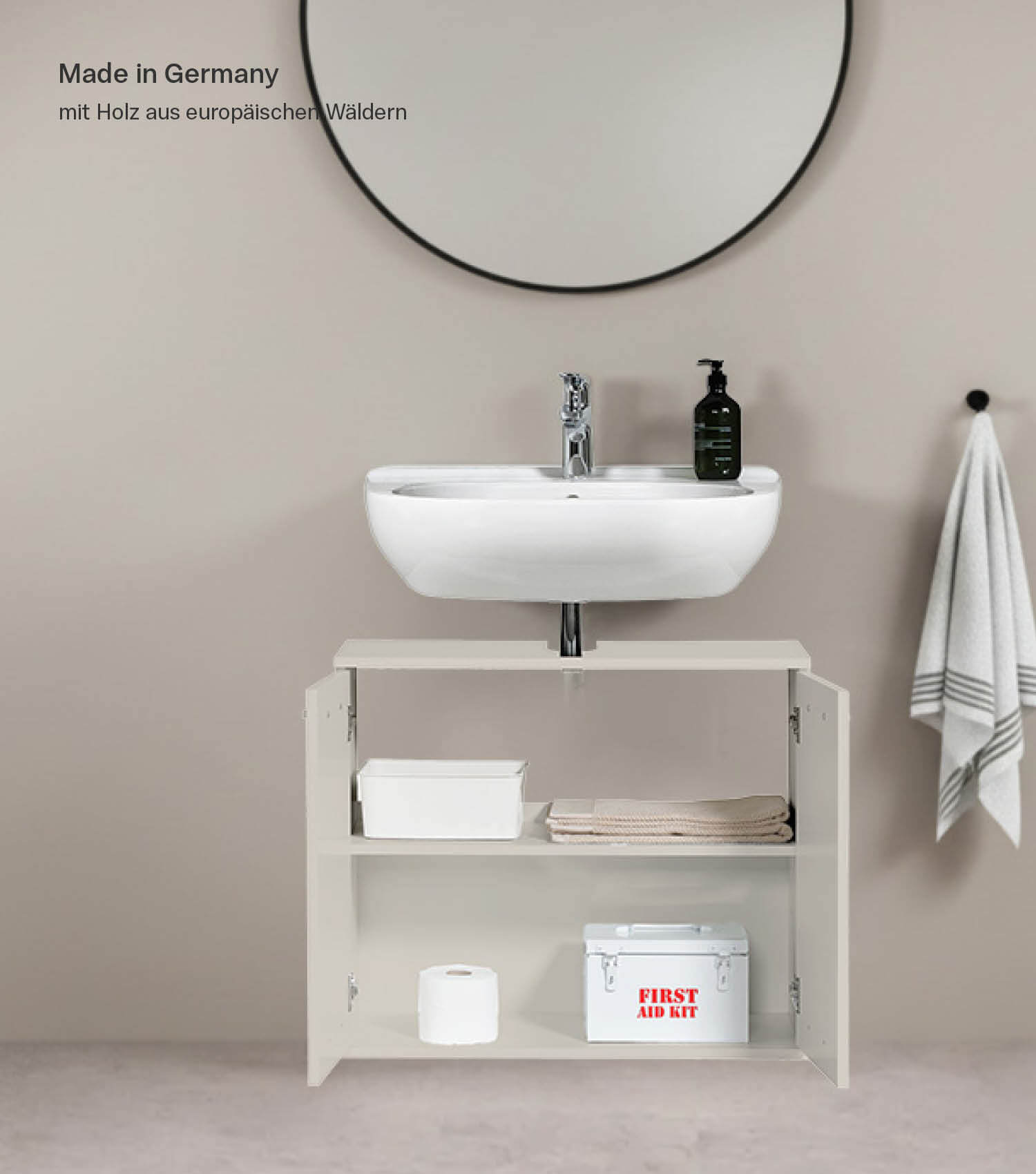 Waschbeckenunterschrank Waschtischunterschrank Unterschrank Badschrank