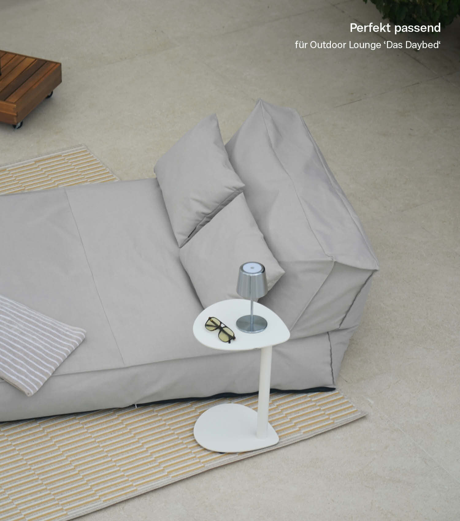 Outdoor Kissen wetterfest Kissenhülle mit Inlet