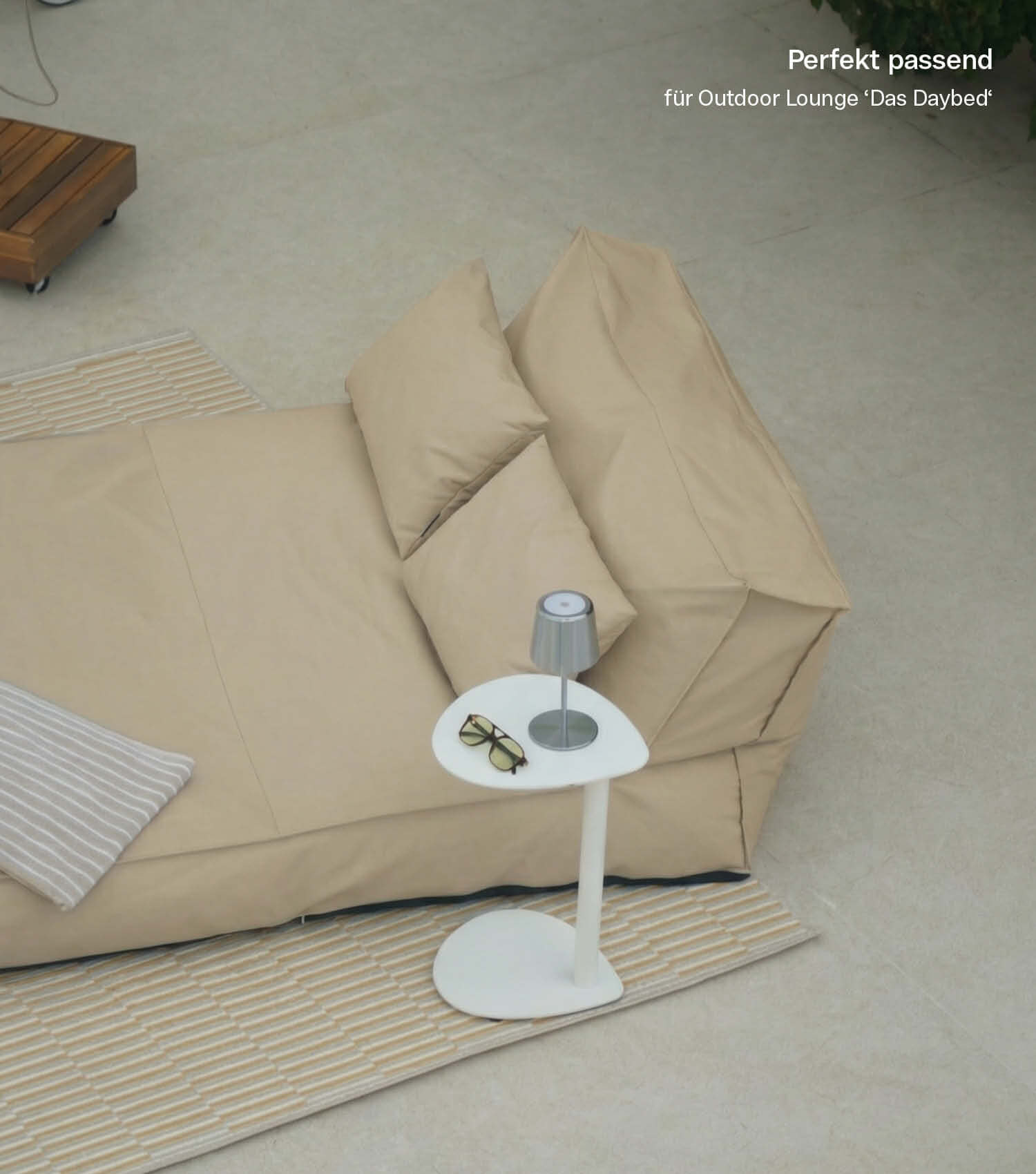 Outdoor Kissen wetterfest Kissenhülle mit Inlet