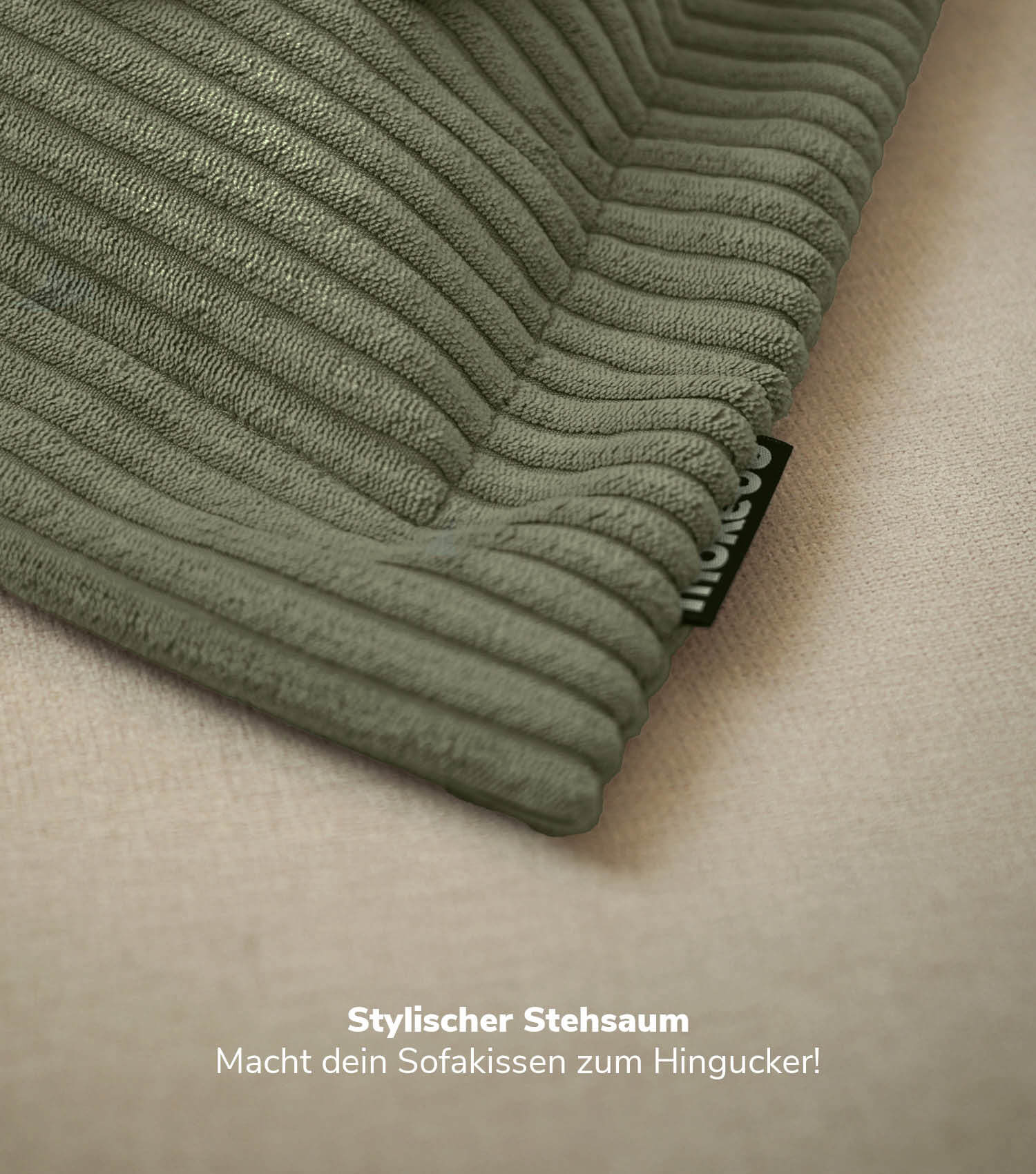 Sofakissen Dekokissen Zierkissen Couchkissen Flatterkissen Cordkissen