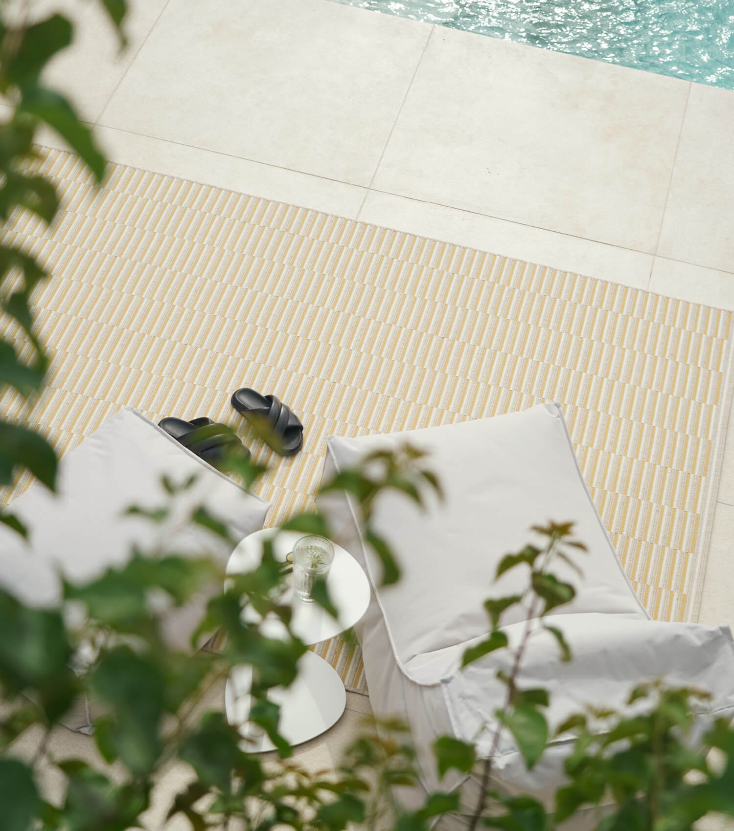 Wetterfester Outdoor Teppich Läufer oder Wohnzimmerteppich