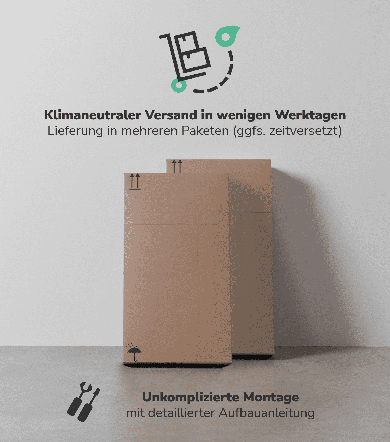 Hohes Regal Schuhregal aus Holz ‘Der Bücherwurm’ Aktenregal Wand