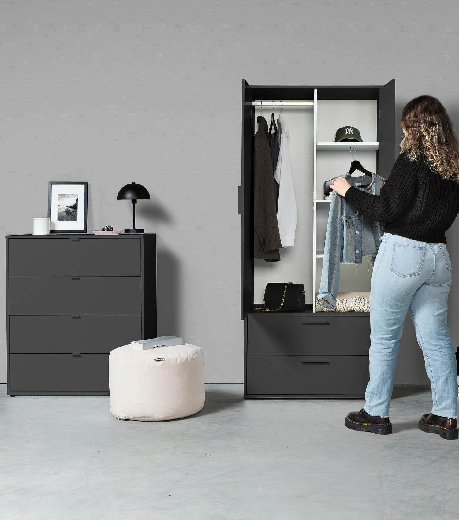 Kleiderschrank Kinderkleiderschrank Garderobenschrank Schlafzimmerschrank