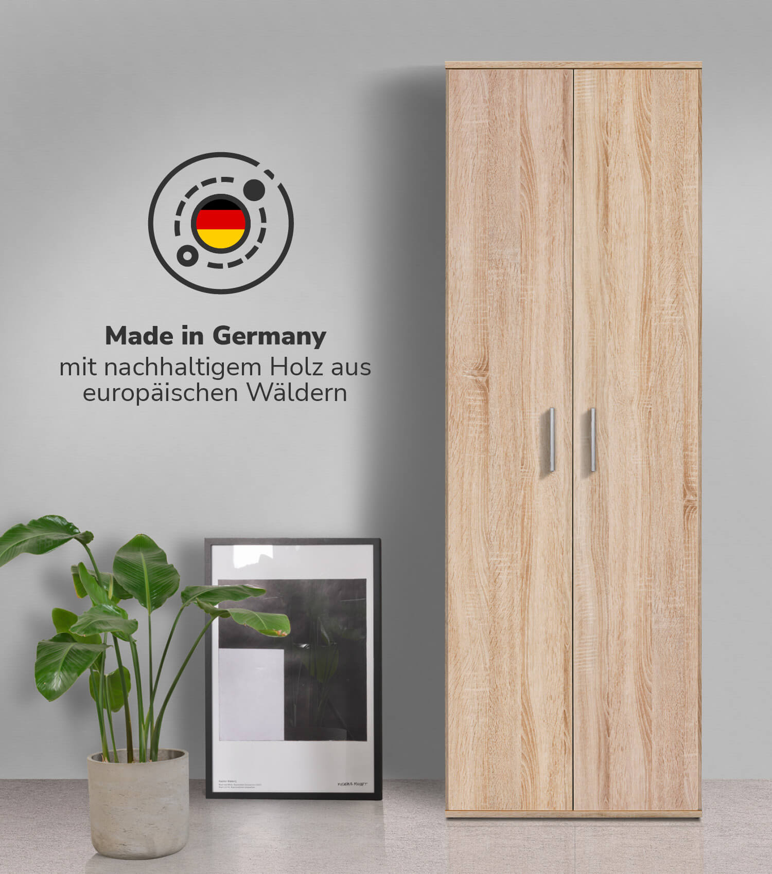 Mehrzweckschrank Besenschrank Schrank Allzweckschrank Flurschrank Küchenschrank
