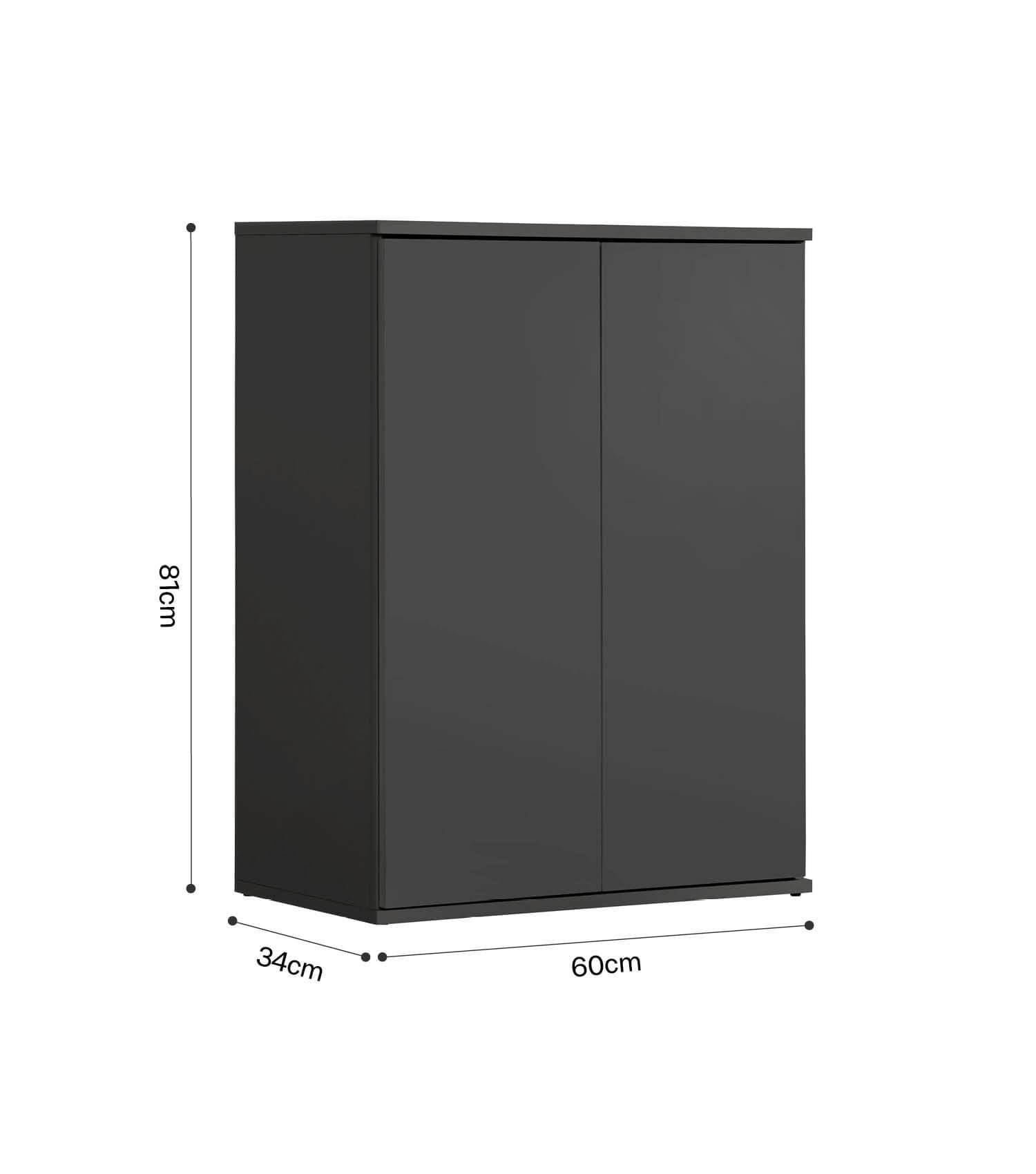 mokebo® 'Der Kurze' Mehrzweckschrank Aktenschrank Made in DE 