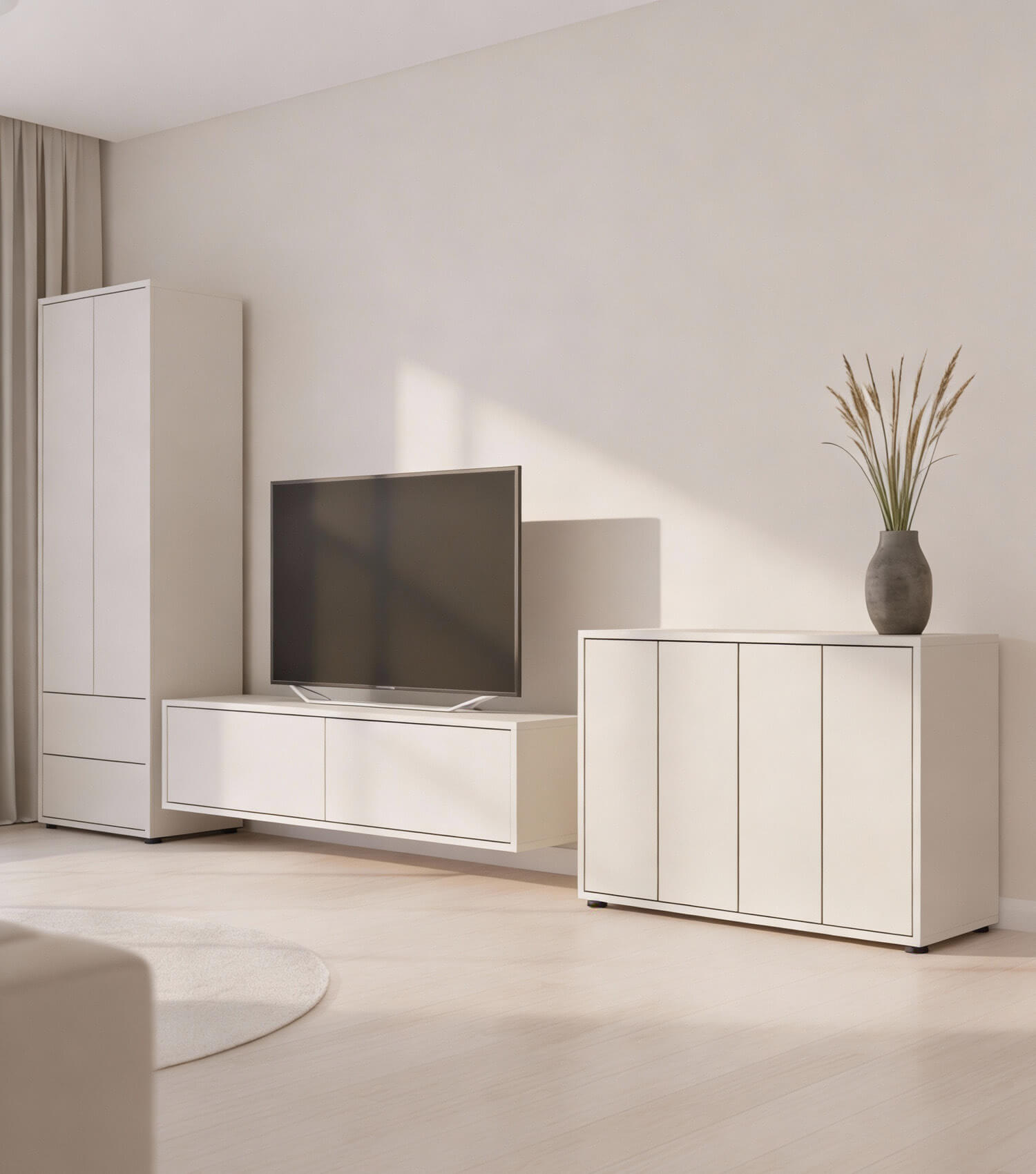 Kommode Wohnzimmerschrank Schrank Sideboard Küchenschrank TV Schrank Wohnwand Sideboard Wohnzimmer