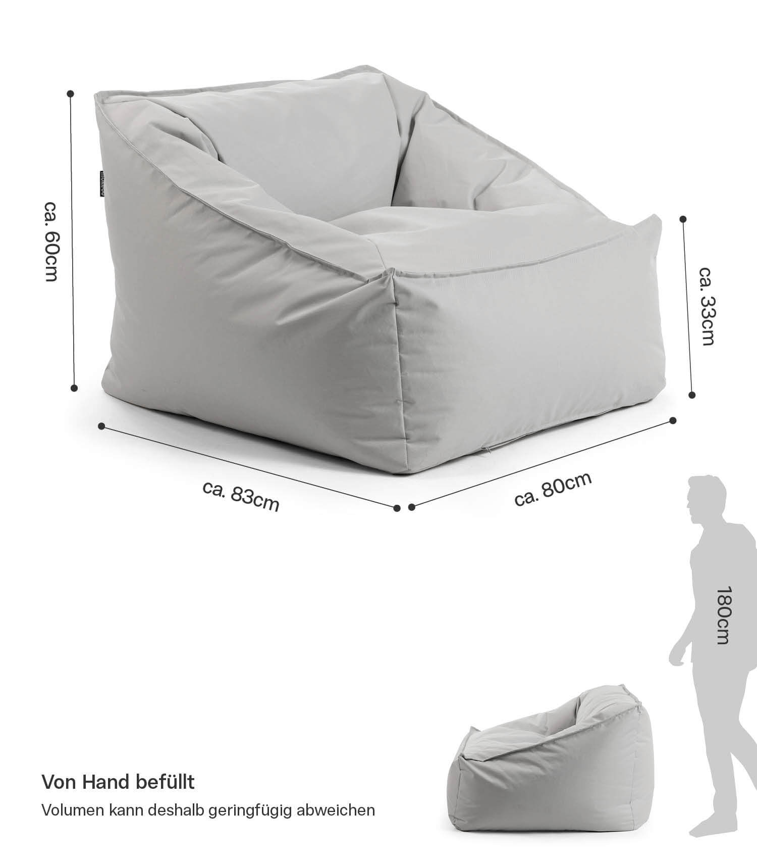 Sitzsack Bodenkissen Relaxliege Bean Bag Liege Sitzbag Sitzkissen