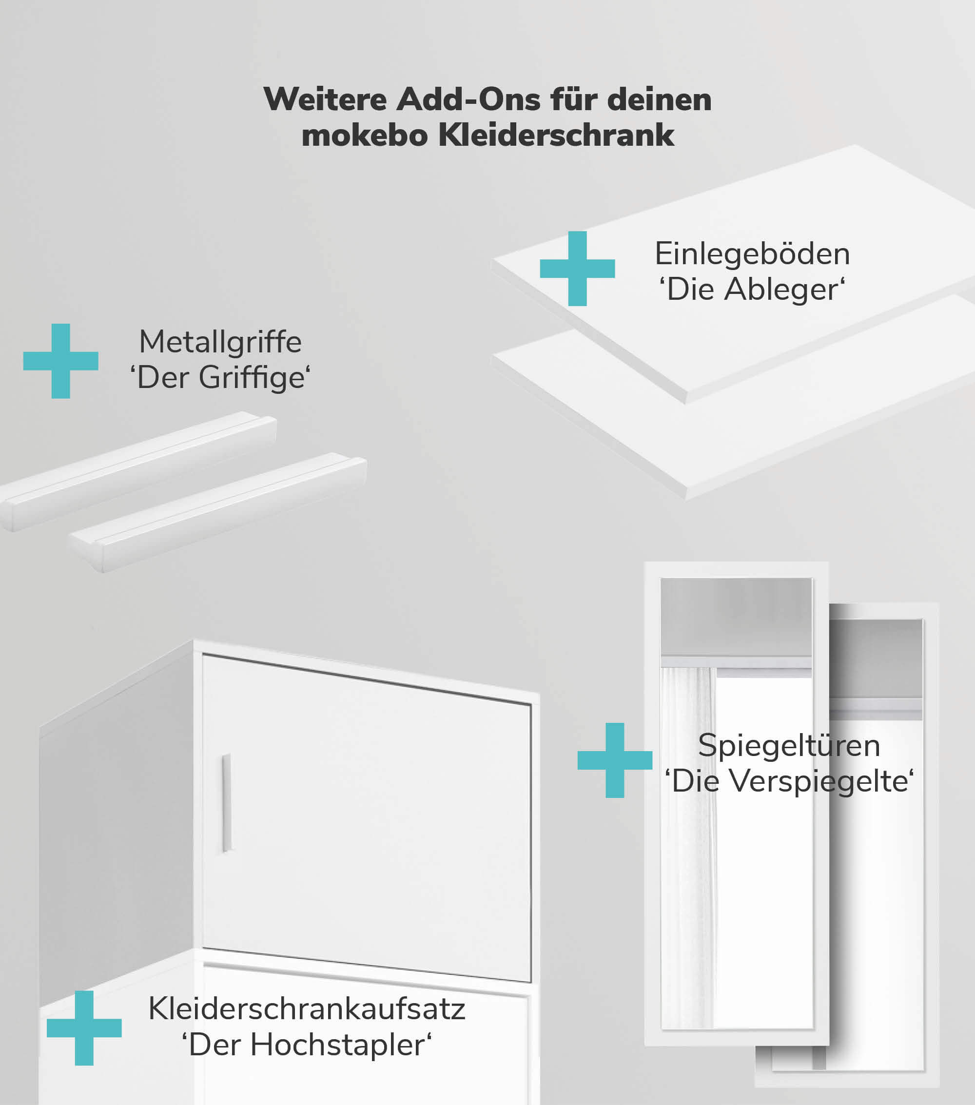 Kleiderschrank Garderobenschrank Schlafzimmerschrank Flurschrank