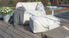 Outdoorsitzsack 'Der Sunnyboy' in Hellgrau